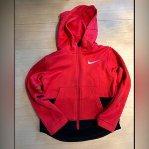 Boys 4T Nike Elite Red and Black Hoodie